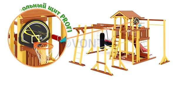 Детская площадка Савушка Семейная Comfort