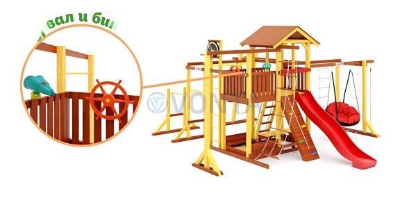Детская площадка Савушка Семейная Comfort