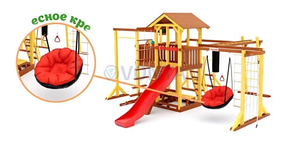 Детская площадка Савушка Семейная Comfort