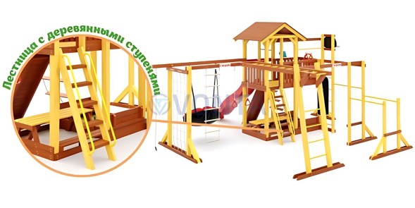 Детская площадка Савушка Семейная Comfort