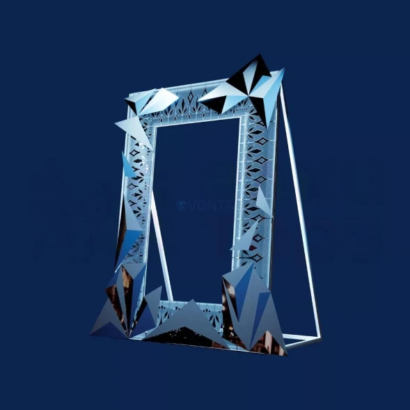 Светодиодная фотозона Рамка Кристальная 2.61 м., (FZ308)