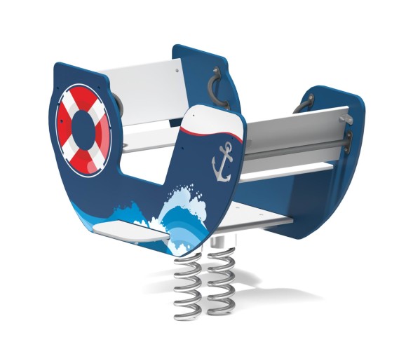 Качалка на двойной пружине “Бригантина”, КБ-11