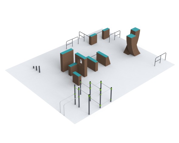 Площадка для паркура, 624.02