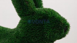 Топиари заяц Лада, h=75см — газон Deluxe