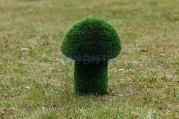 Топиари гриб белый, h=70 см — газон Eco