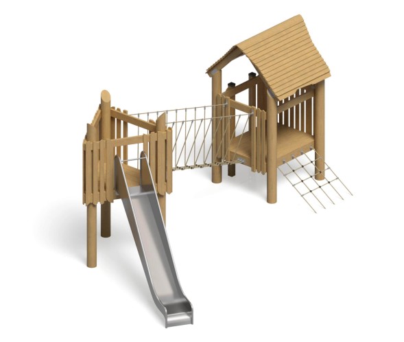 Игровой комплекс “Домик с переправой”, ИК-229