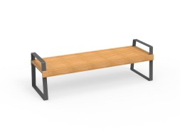 Лавочка без спинки «Глория», 123.25.01