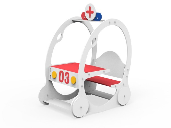 Машинка «Малютка Скорая помощь», 371.01 исп.4