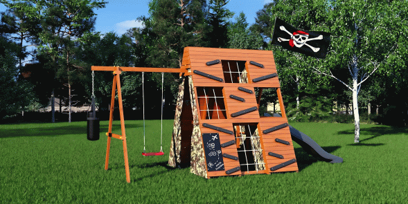 Спортивный домик Савушка База-2 (Милитари)