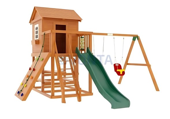 Детская деревянная площадка IgraGrad Домик 2