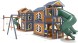 Детская деревянная площадка IgraGrad Домик 7 мод.2
