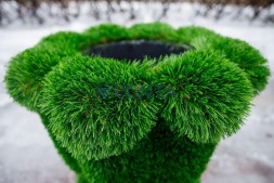 Топиари вазон малый, 50 см — газон Deluxe