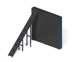 Полоса препятствий “Забор с наклонной доской”, ПП-03