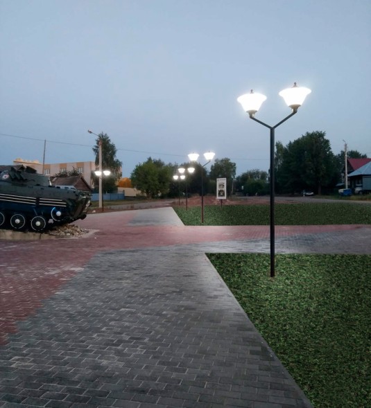 Фонарь уличный Акация