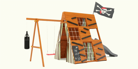 Спортивный домик Савушка База-2