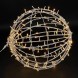 Светодиодная Фигура Световой Шар 0,65 м., теплый белый, 220В., IP65