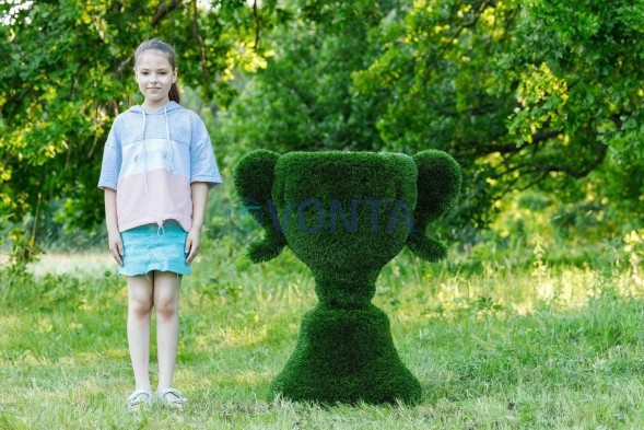 Топиари вазон Клео — газон Deluxe