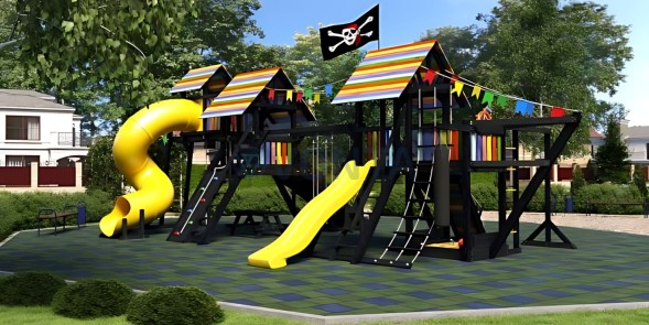 Детская площадка Савушка 9 (Black)