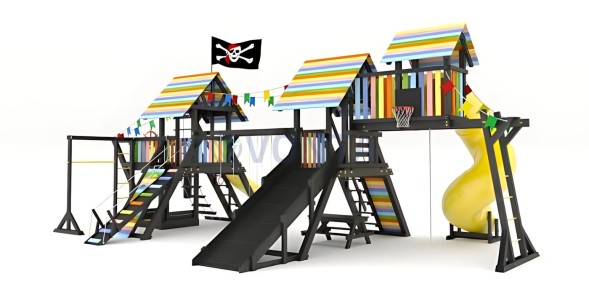Детская площадка Савушка 9 (Black)