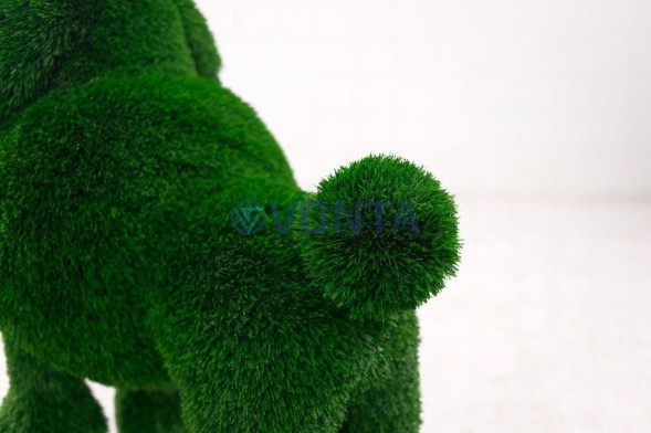 Топиари собака пудель — газон Deluxe Green