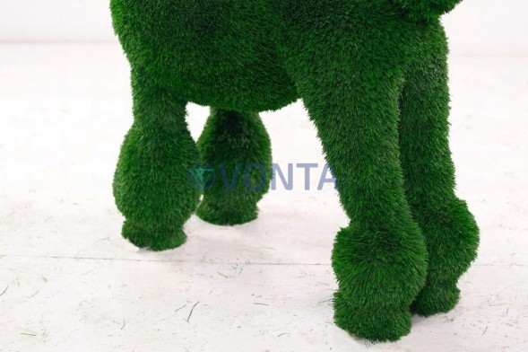 Топиари собака пудель — газон Deluxe Green