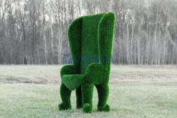 Топиари трон, h=140 см — газон Deluxe