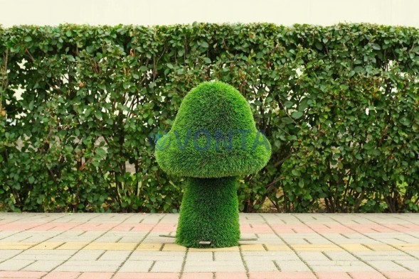 Топиари гриб сказочный, маленький — газон Deluxe