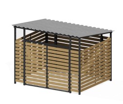 Контейнерная площадка “Эко+” (на 2 контейнера), ХОЗ-08.2