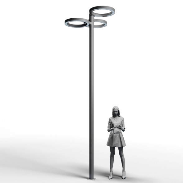 Фонарь уличный Спрингфилд 4-3