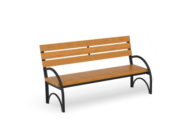 Лавочка с поручнями Тип 5, 121.05.01