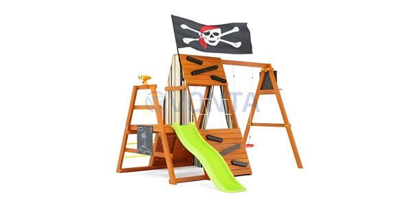 Спортивный домик Савушка База Mini - 2 с качелями