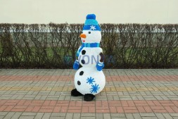 Топиари снеговик Локи, h=135 см — газон Eco