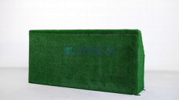 Топиари лавочка фотозона, модель 2, L=175 см — газон Есо