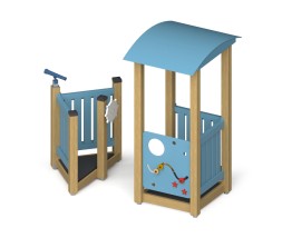 Игровое оборудование “Домик со штурвалом”, ПСL-10