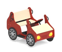 Качалка на двойной пружине “Кабриолет”, КБ-04.1