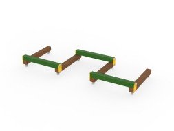 Бум-бревно «Змейка» Тип 4