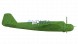 Топиари самолет бомбардировщик, масштаб к оригиналу 1:4 — газон Premium