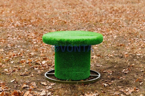 Топиари композиция диван, стол и кресло — газон Eco+