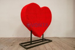 Топиари сердце, h=100 см — газон Eco