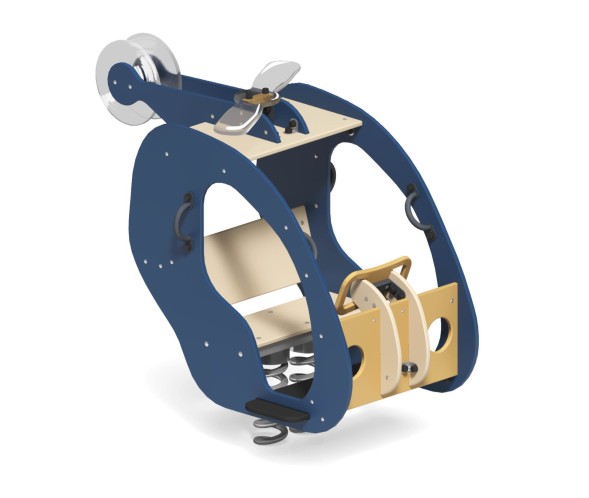 Качалка на двойной пружине “Вертолет”, КБ-05