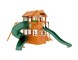 Детская площадка IgraGrad Клубный домик 2 с трубой и рукоходом Luxe