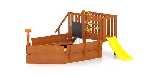 Игровой комплекс Песочный дворик Савушка-4