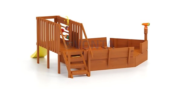 Игровой комплекс Песочный дворик Савушка-4