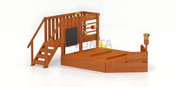 Игровой комплекс Песочный дворик Савушка-4