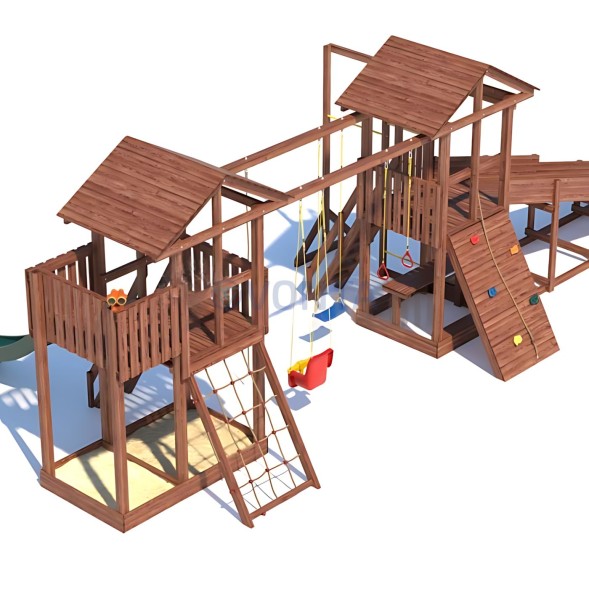 Детская площадка CustWood All-Season 6 (круглый год)