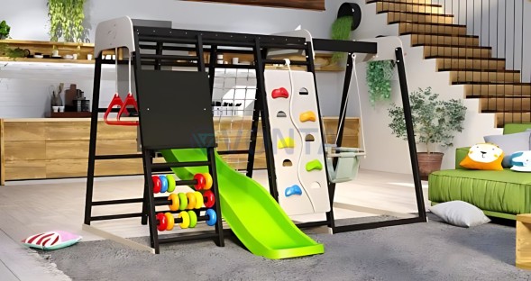 Детский комплекс Савушка Непоседа 9 nero