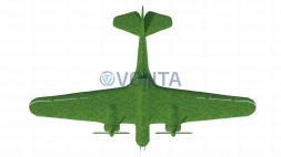 Топиари самолет бомбардировщик, масштаб к оригиналу 1:5 — газон Premium