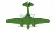 Топиари самолет бомбардировщик, масштаб к оригиналу 1:5 — газон Premium