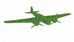 Топиари самолет бомбардировщик, масштаб к оригиналу 1:5 — газон Premium