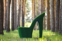 Топиари вазон Туфелька — Газон Eco